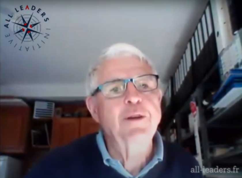 Photo de l'Amiral Riou pour sa vidéo Souligner et conscientiser la performance