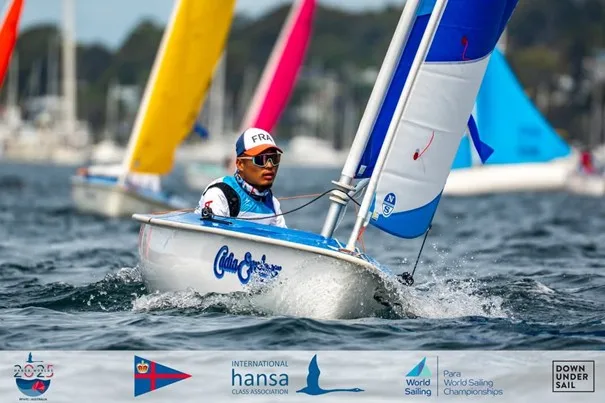 Gauthier Bril, World Champion of single-handed Hansa Parafoil sailing